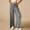 #A Dark Gray, variant on Ribbed Knit Pants for Women Elastic High Waist Drawstring Straight Leg Long Pants Casual Trousers with Pockets