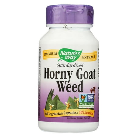 Nature's Way - Horny Goat Weed Standardized - 60 (Best Way To Rehydrate Weed)