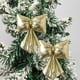 thumbnail image 1 of pstuiky Adornos navideños, lazos navideños, adornos para el árbol de Navidad, lazos colgantes, decoración para escaparates., 1 of 6