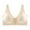 Beige, variant on Fiaer Front Closure Bras for Women Seamless Cross Back Shaping Oversized Comfort Wireless Bras Blue XL