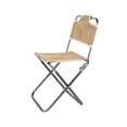 thumbnail image 4 of jinwen Chaise de Camping Pliable Chaise de Camp Portable pour BBQ Randonnée Activités Extérieures Kaki, 4 of 9