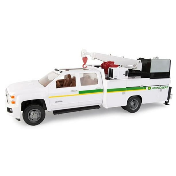 Big Farm Series John Deere Chevy Service Truck Toys, 3 Years Above