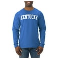 thumbnail image 2 of Wild Bobby State of Kentucky College Style Men Long Sleeve Shirt, 2 of 6