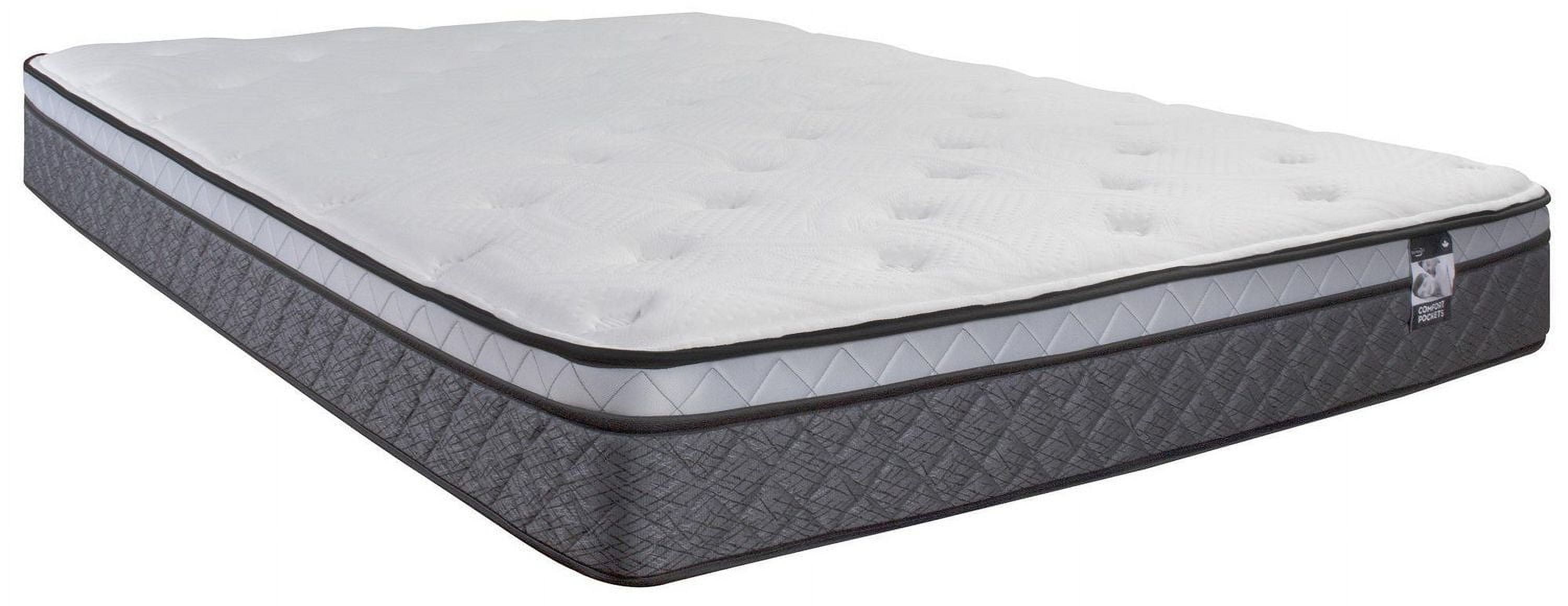 Springwall Matelas CHELSEA peluche moyen 9 po à ressorts ensachés