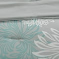 thumbnail image 4 of Home Essence Calla 9-Piece Aqua Comforter Set with 100% Cotton Bed Sheet, King, 4 of 9