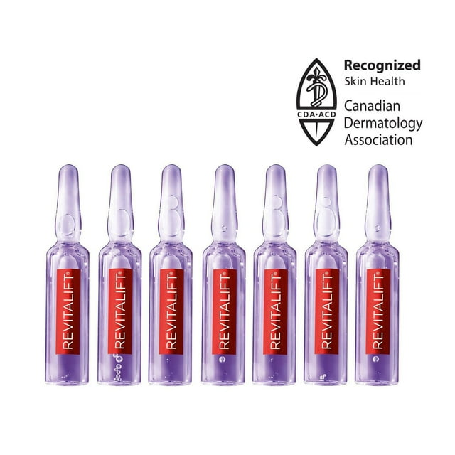 Traitement 7 jours Ampoules Repulpantes avec Acide Hyaluronique Pur 1,9% | Revitalift Triple Power LZR