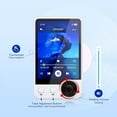 thumbnail image 6 of 128GB MP3 Player with Bluetooth, joliker 2.4" Portable Full Touch Screen Music Player with Speaker and Micro SD Card Slot, MP3 Player with FM Radio,Voice Recording,Earphone,for Kids and Outdoors, 6 of 8