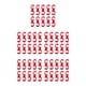 thumbnail image 1 of Yuarrent 10 piezas Clips de cable de freno Mountain Extraíble Tipo S Abrazaderas de fijación de línea Guía de manguera universal Soporte de gancho Rojo 5piezas Yuarrent CBP233602, 1 of 5
