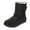 Black, variant on 2023 Winter Comfortable Cotton Shoes Snow Waterproof Knee High Anti-Slip Women's Boots,Red Size 6.5-7