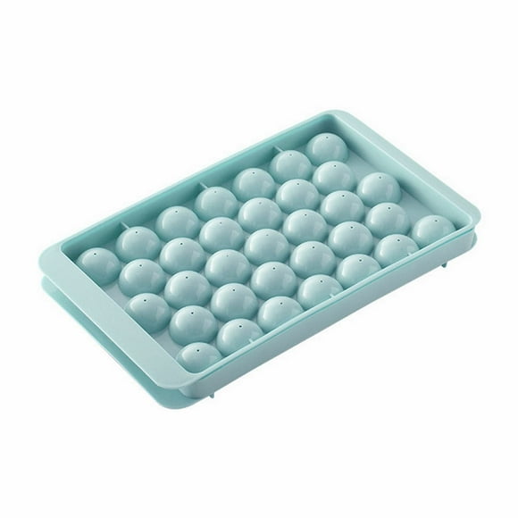 fsxdhpcsgfc Round Tray With Lid Refrigerator Spherical Ice Mini Ice Kitchen Tools Ice Slide Board for Kids Sliding Tray for Coffee Ice in Freezer