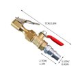thumbnail image 3 of Birdeem Tire Deflator and Inflator,Quick Release Air Chuck for Precise Tire Pressure Control,Metal Valve Tool Fits Car Truck Suv Motorcycle Tires, 3 of 9