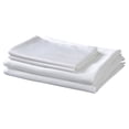 thumbnail image 6 of JERFIT 240 Thread Count Bamboo Cotton Blend Sheets Set - Breathable, Moisture Wicking & Ultra Soft - White Twin Long Bed Sheet, 6 of 6