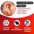 thumbnail image 5 of Lipo Flavonoid Ear Ringing - Doctor-Recommended for Ringing Ears – Clinically Proven Lemon Bioflavonoid Complex with Vitamins C, B1, B2, B6, B12, & Calcium - 500 Caplets, 5 of 13