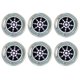thumbnail image 1 of 6Pcs Protection Radiation Shield Radiation Protection Sticker Silver, 1 of 5