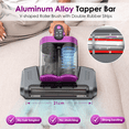 thumbnail image 5 of Cordless Mattress Vacuum, 18Kpa/30Mins Bed Vacuum Cleaner with HEPA Filter, UV-C Light, and Ultrasonic Tech, 5 of 8