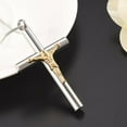 thumbnail image 2 of Cross Necklace for Ashes - Stainless Steel Keepsake Cremation Jewelry - Religious Cross Memorial Urn Necklace for Pet Human Ashes Pendant, 2 of 6