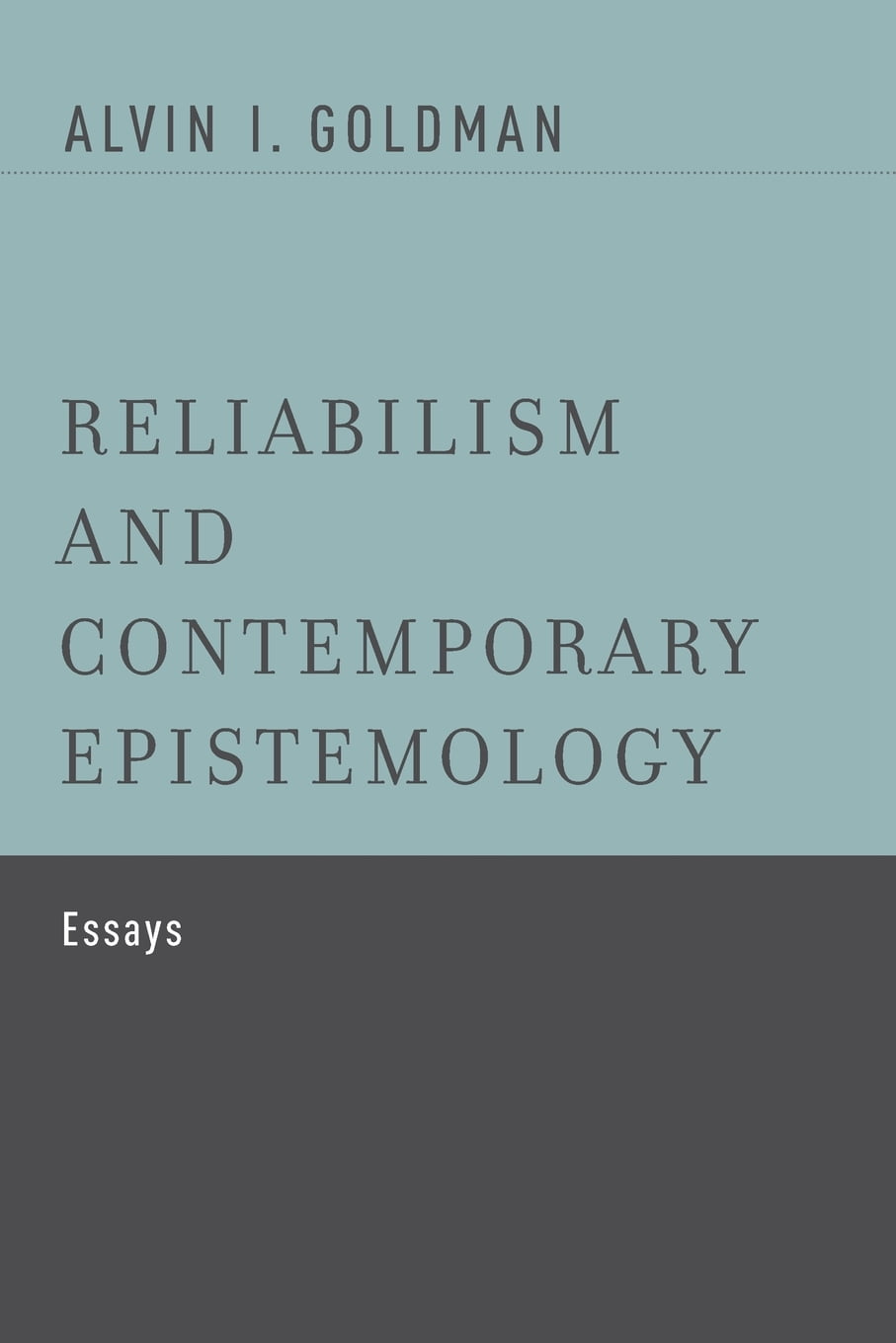 Epistemology essay