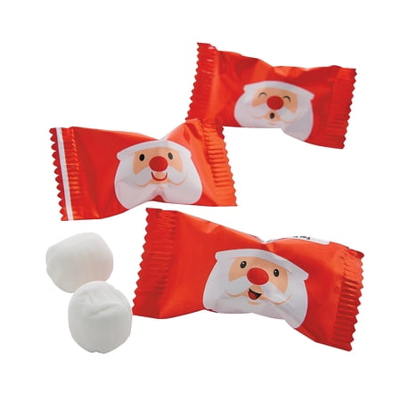 Santa Buttermints, Edibles, Christmas, 108 Pieces