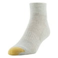 thumbnail image 4 of GOLDTOE Edition Mens Sun Washed Quarter Socks, 6-Pack, 4 of 7