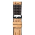 thumbnail image 3 of Hirsch Birch Wooden Watch Strap - Beige - M - 20mm - Natural Rubber - Quick Release, 3 of 3