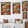 thumbnail image 4 of Designart "Desert Gems Green and Orange Succulents" Floral & Botanical Floater Framed Canvas Print, 4 of 7