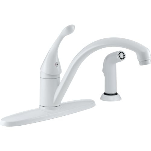 Delta Collins Kitchen Faucet with Side Spray, Available in Various Colors by Delta
