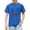 A281 Blue, variant on Little Boys Funny Graphic Tops Silly Winking Face Sticking Tongue Out Print Short Sleeve T-Shirt Casual School Playwear Breathable Summer Active Clothing