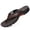 dark brown, variant on ZUTY Men's genuine leather slip-on sandal, comfortable and casual beach sandals dark brown 13