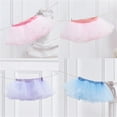 thumbnail image 3 of Tutu Skirt Girls Elastic Ballet Dance Skirts 4 Layers Tulle Tutu, 3 of 6