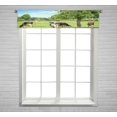 thumbnail image 1 of Cortina Cenefa ABPHQTO vacas pastando en campo verde 30x130 cm, 1 of 1