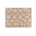 thumbnail image 1 of Tablero Didactico De Madera Figuras Geométricas Politec, 1 of 2