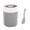 C, variant on Drinking Glasses Traveling Cup with Spoon Breakfast Cup Scalding Microwave Sealing Soup Cup Student Hand Water Cup