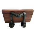 thumbnail image 4 of DOLITY ironing board metal wood wall shelf S, 4 of 9