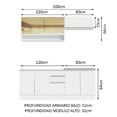 thumbnail image 3 of Cocina Integral Madesa Glamy Sin Tarja 200 Cm Blanco Madesa Glamy, 3 of 10