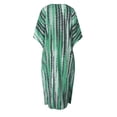 thumbnail image 6 of OVINYER Dress Women Plus Size Kaftans Casual V-Neck Long Soft Beach Maxi For Summer Trendy Chic Sundress, 6 of 9