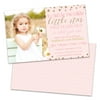 Personalized Twinkle Twinkle Photo Kids Birthday Party Invitations