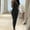 Black, variant on Women Fashion Casual Solid Color Summer Temperament Waist Vest Pants Two Piece Sets Fleabag Jumpsuit Elegantly Casual Clothes for Women Light Skirt Suit Dresses for Grandmother of The Bride Womens