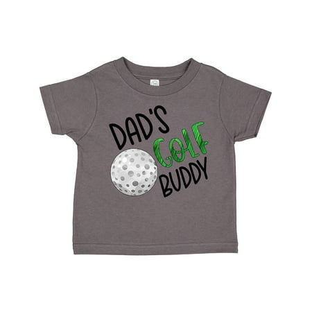 

Inktastic Dad s Golf Buddy with Golf Ball Gift Toddler Boy or Toddler Girl T-Shirt