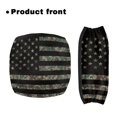 thumbnail image 2 of HELLHERO Camouflage American Flag Walker Seat Cover Waterproof and Non-Slip Walker Seat Cover Walker Backrest Cover, 2 of 7