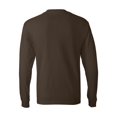 thumbnail image 3 of Hanes - Authentic Long Sleeve T-Shirt - 5586 - Dark Chocolate - Size: S, 3 of 3