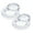 2Pack Clear, variant on 2Pcs Standard Size Silicone Umbrella Hole Plug And Cap Set For Glass Outdoors Patio Table Yard 2 Inch (Clear) Patio Table Hole Replacement For Umbrella Home Decor