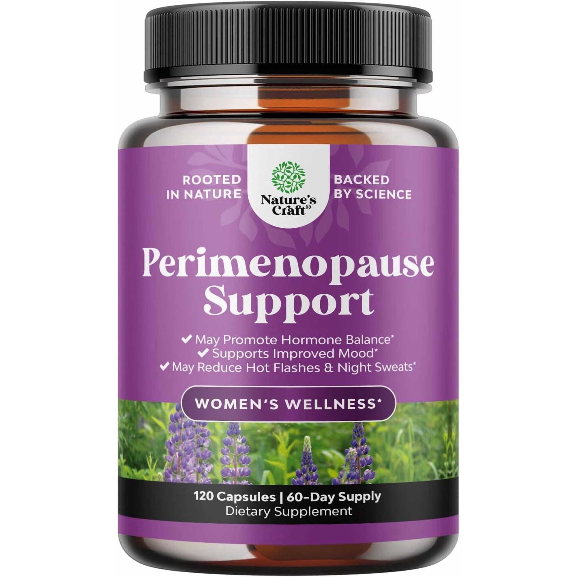 Natures Craft Complete Perimenopause Supplement, Hormone Balance for Women, 120 Capsules