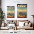 thumbnail image 4 of Elephant Stock Key West Florida Wall Art - Vertical Canvas Wall Art - Living Room Wall Decor - Places Canvas - Turquoise And Brown Decor By Kerne Erickson - 24" x 36", 4 of 8