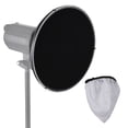 thumbnail image 1 of 15.35 Inch Bowens Mount Beauty Dish Standar Reflector Diffuser Lamp Shade Dish with 60°Honeycomb Grid, 1 of 7