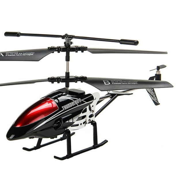 3.5CH RC Hélicoptère Résistant aux Chutes Électronique USB Rechargeable  Télécommande Avion Modèle Volant Jouets pour Enfants Couleur: Noir 