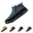 thumbnail image 4 of NOKIO Men'S Snow Boots Men'S High Top Snow Boots Fashion Casual Trainers Breathable Flat Casual Shoes Winter Padded Warm Men'S Boots Men'S Anti-Snow Winter Shoes, 4 of 5