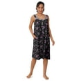 thumbnail image 5 of Aria Women's 100% Cotton Sleeveless 40" Nightgown, Sizes XS-5X, 5 of 6