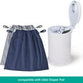 Reusable Diaper Pail Liner Bags 2 Pack for Ubbi Diaper Pail,WaterResistant, Large Capacity
