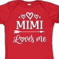 thumbnail image 4 of Inktastic Mimi Loves Me Baby Clothes Boys or Girls Baby Bodysuit, 4 of 5