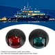 thumbnail image 5 of Lámpara de Señal de 2 Piezas LED Rojo Verde Impermeable Luz de Navegación para Barcos 12 V 24 V Material de PC Duradero Diseño Impermeable IP66 Adecuado para la Mayoría de ANGGREK  Otros, 5 of 8